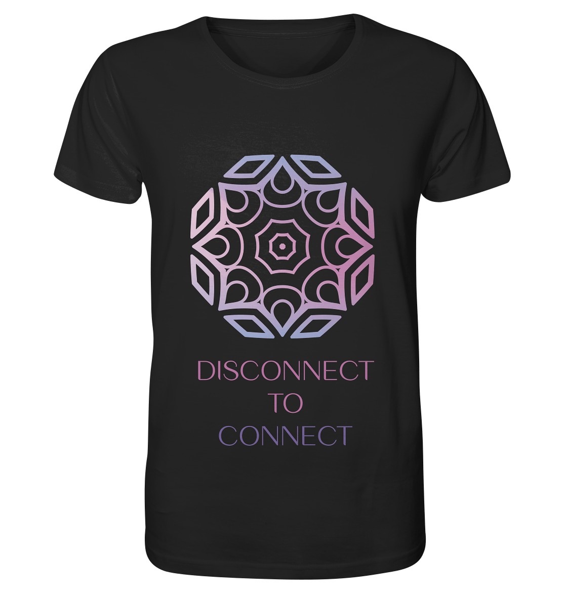 DISCONNECT TO CONNECT - Herren T-Shirt Bio