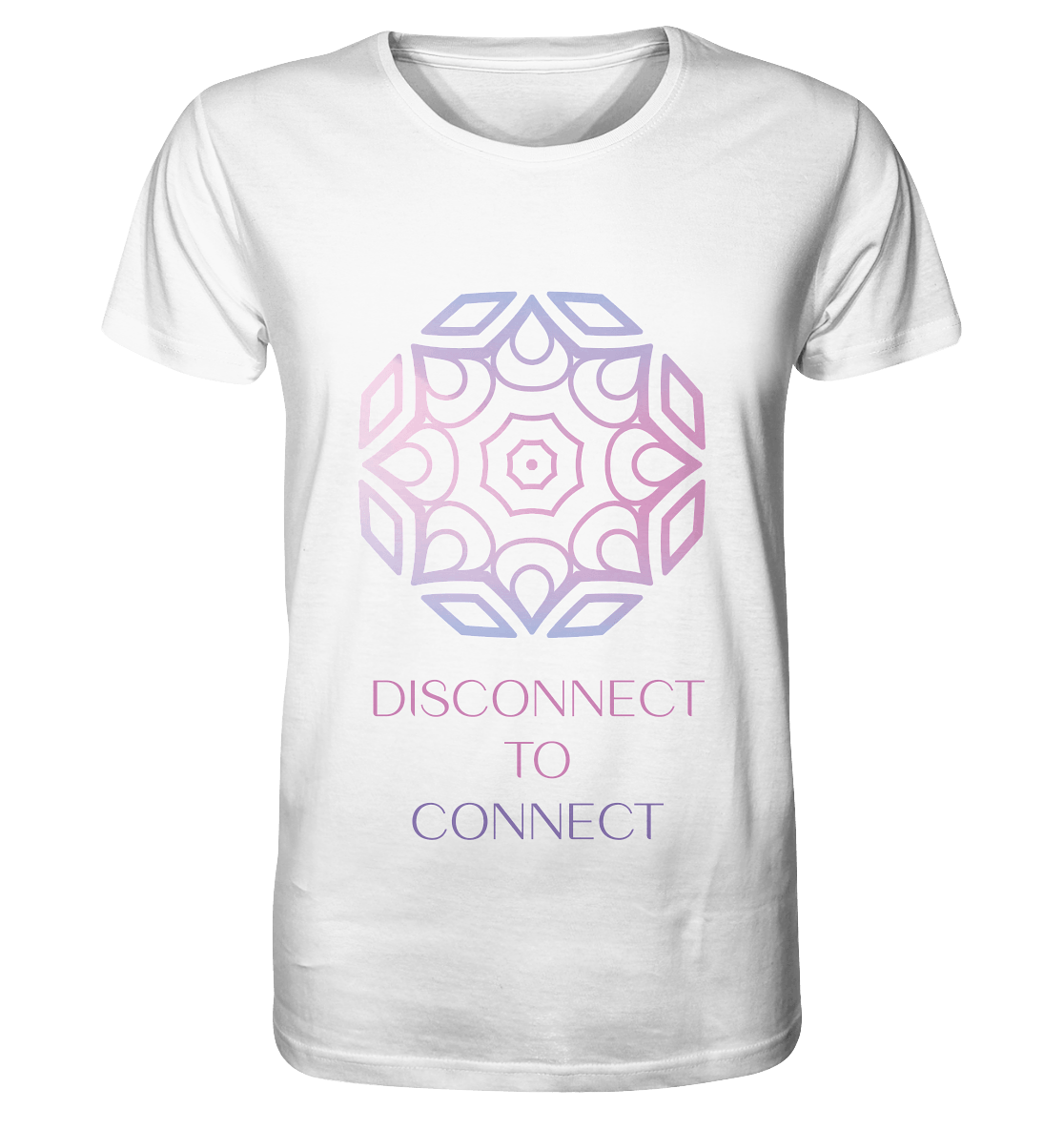 DISCONNECT TO CONNECT - Herren T-Shirt Bio