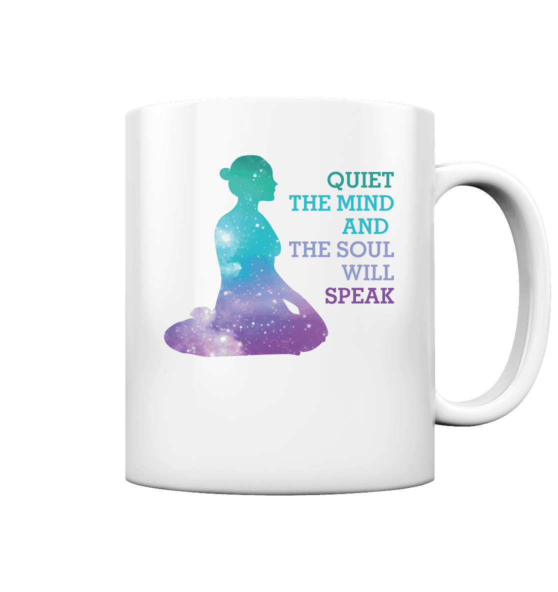 YOGA IS ABOUT SELF - Tasse glossy