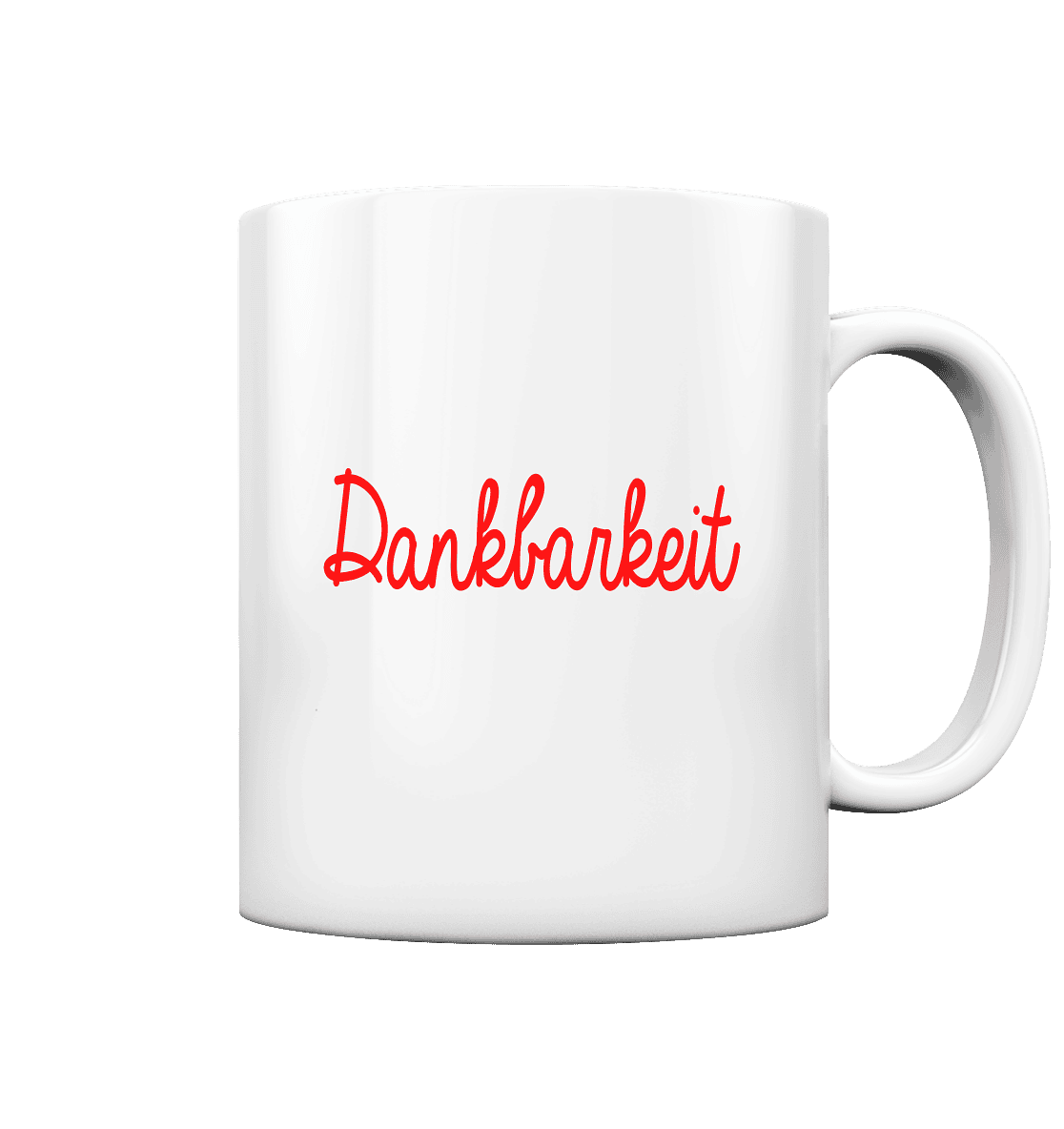 Dankbarkeit - Tasse glossy