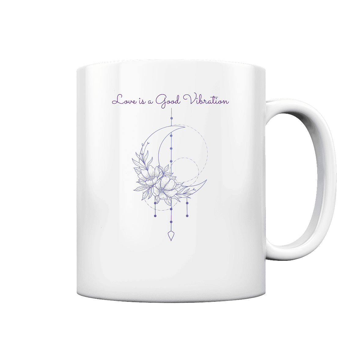 LOVE IS A GOOD VIBRATION - Tasse glossy