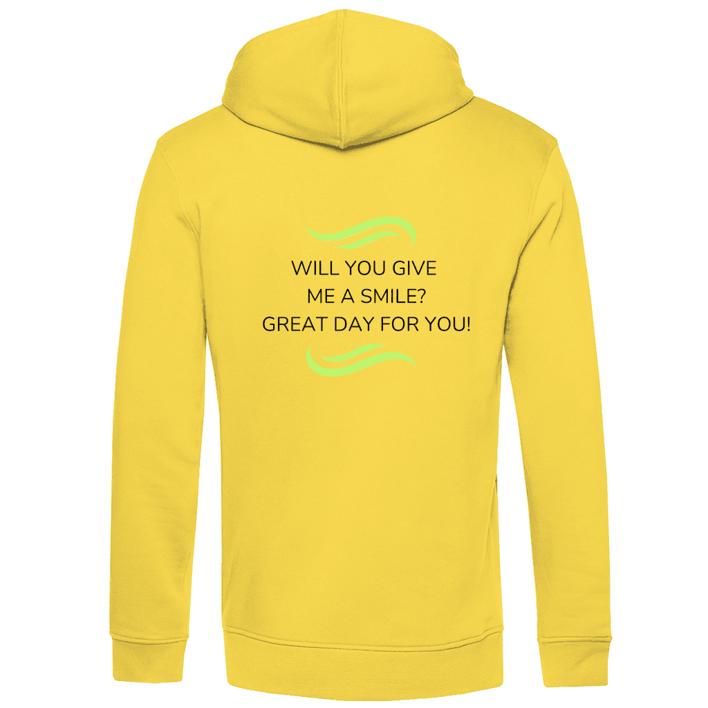 Smile - Bio Hoodie Unisex