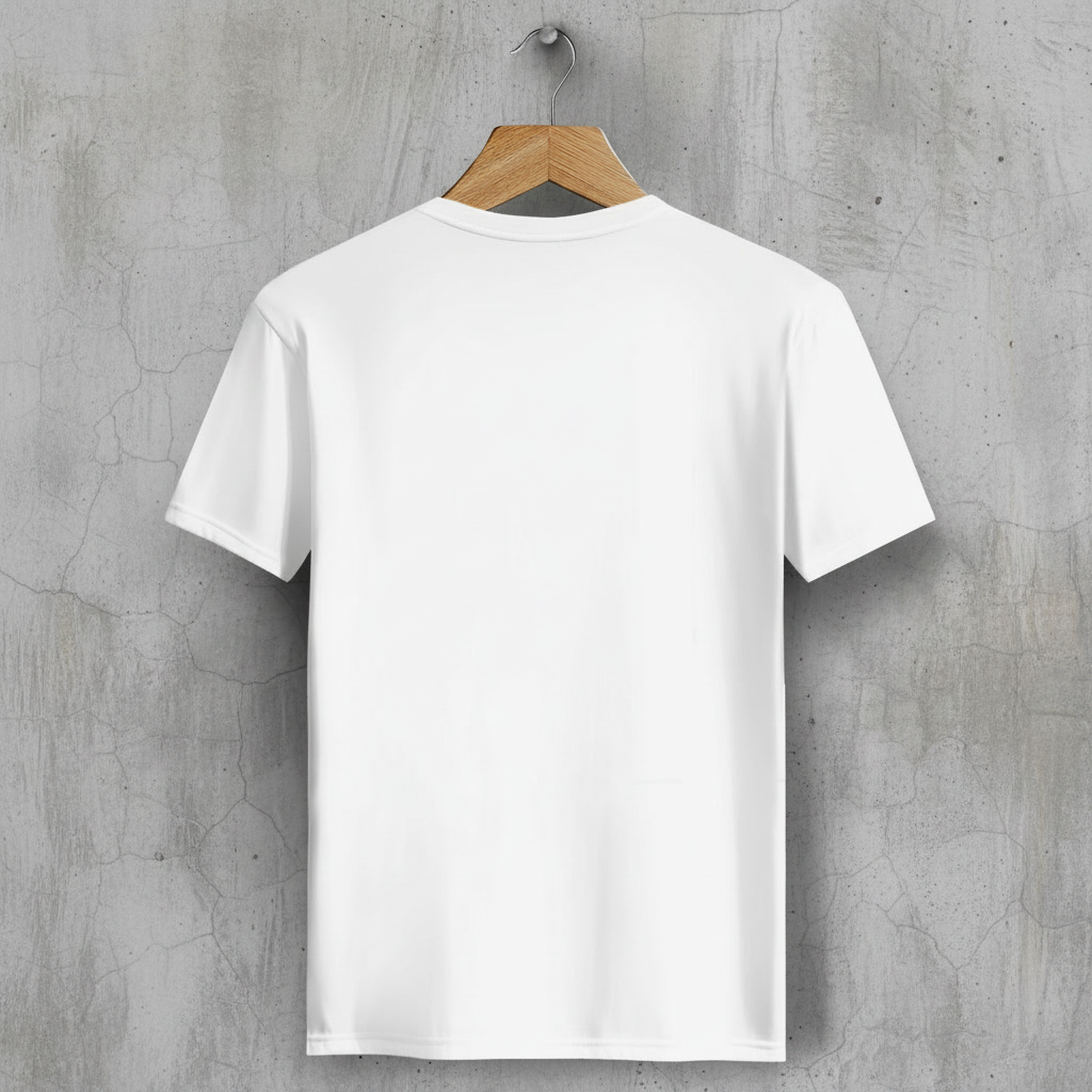 Herren Bio T-Shirt mit 3D-Druck – dein Motiv, deine Haptik