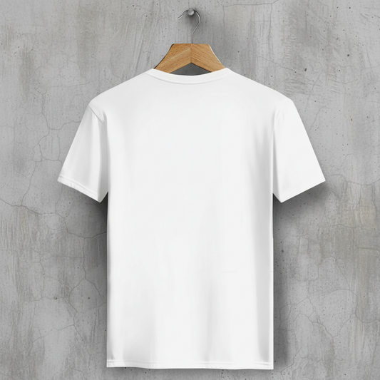 Herren Bio T-Shirt mit 3D-Druck – dein Motiv, deine Haptik