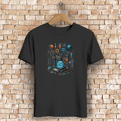 Fan T-Shirt mit 3D-Druck – zeig deine Leidenschaft