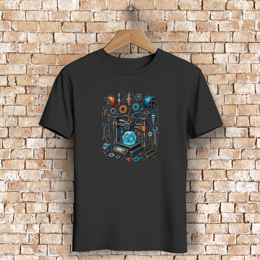 Herren Fan T-Shirt mit 3D-Druck – zeig deine Leidenschaft