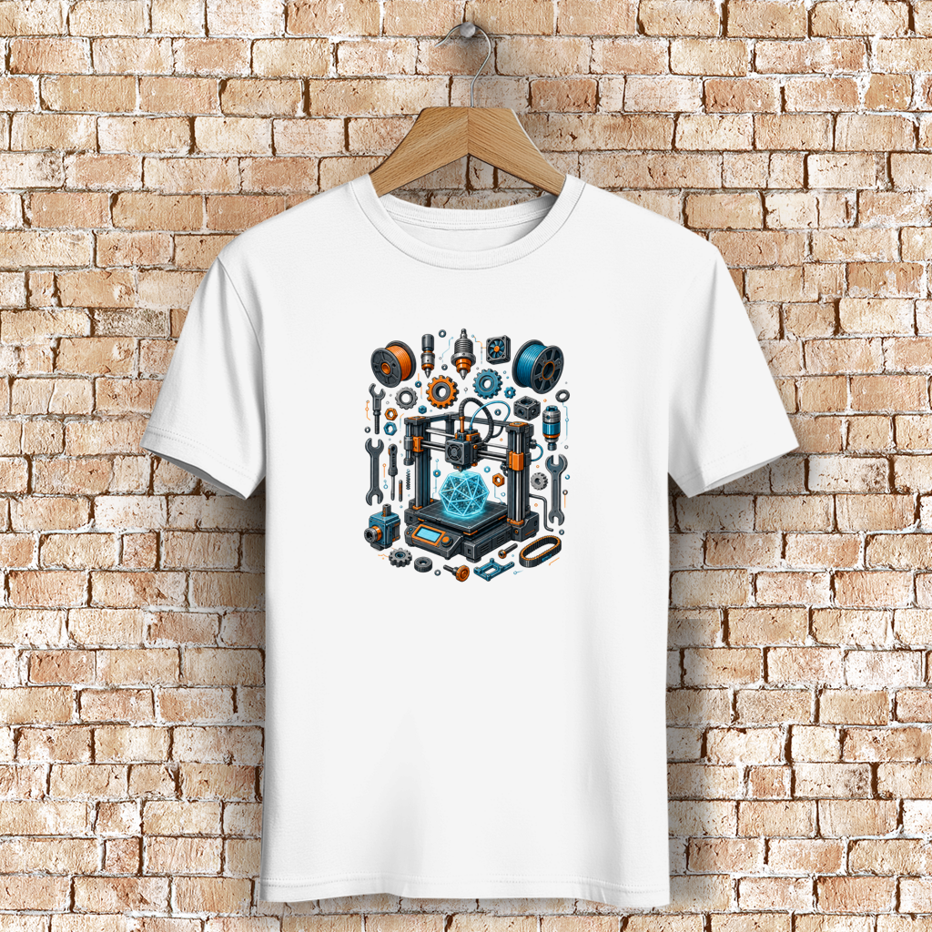 Fan T-Shirt mit 3D-Druck – zeig deine Leidenschaft