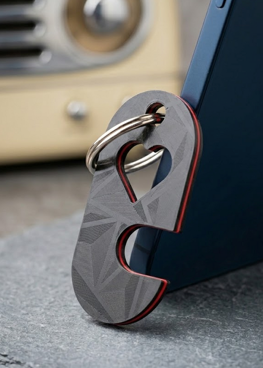 Handyhalter Schlüsselanhänger - STL Datei kostenlos