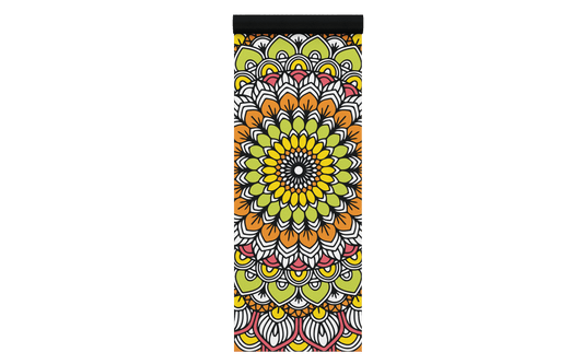 Yogamatte - Mandala Yellow