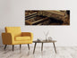 Leinwandbild Panorama Schwarze Schokolade