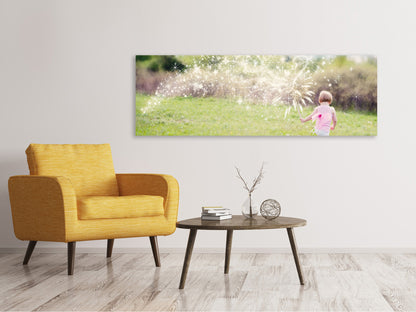 Leinwandbild Panorama Kleine Fee