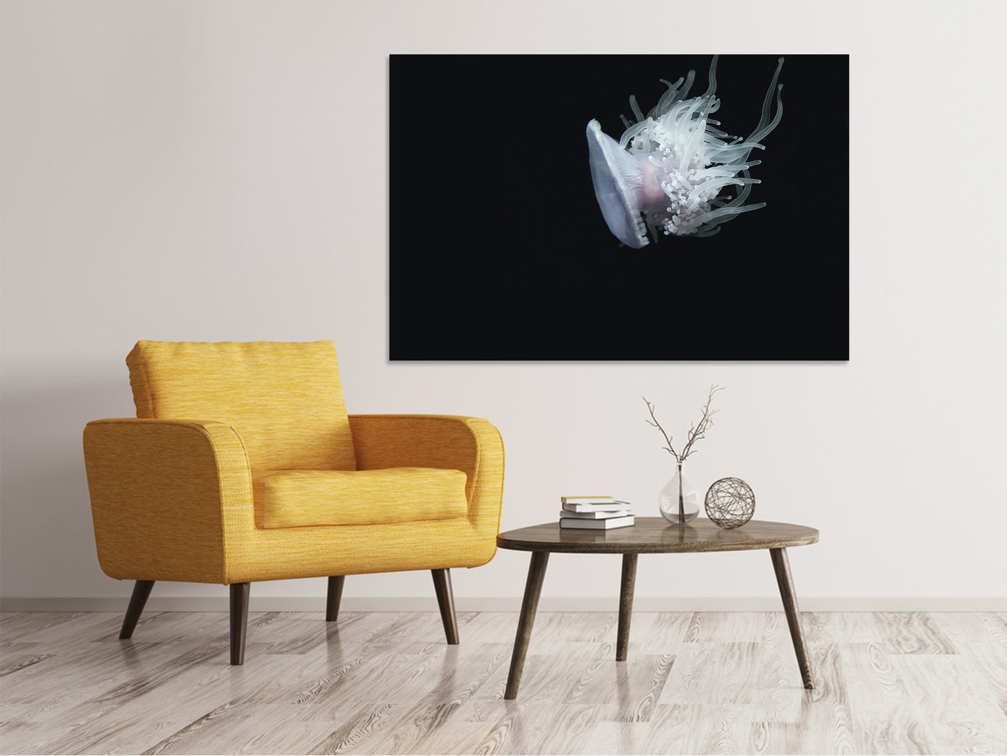 Leinwandbild Faszinierende Qualle XL