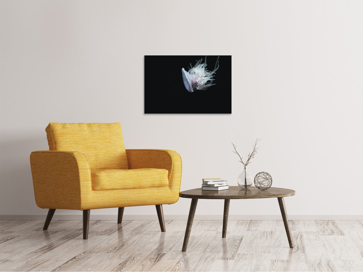 Leinwandbild Faszinierende Qualle XL