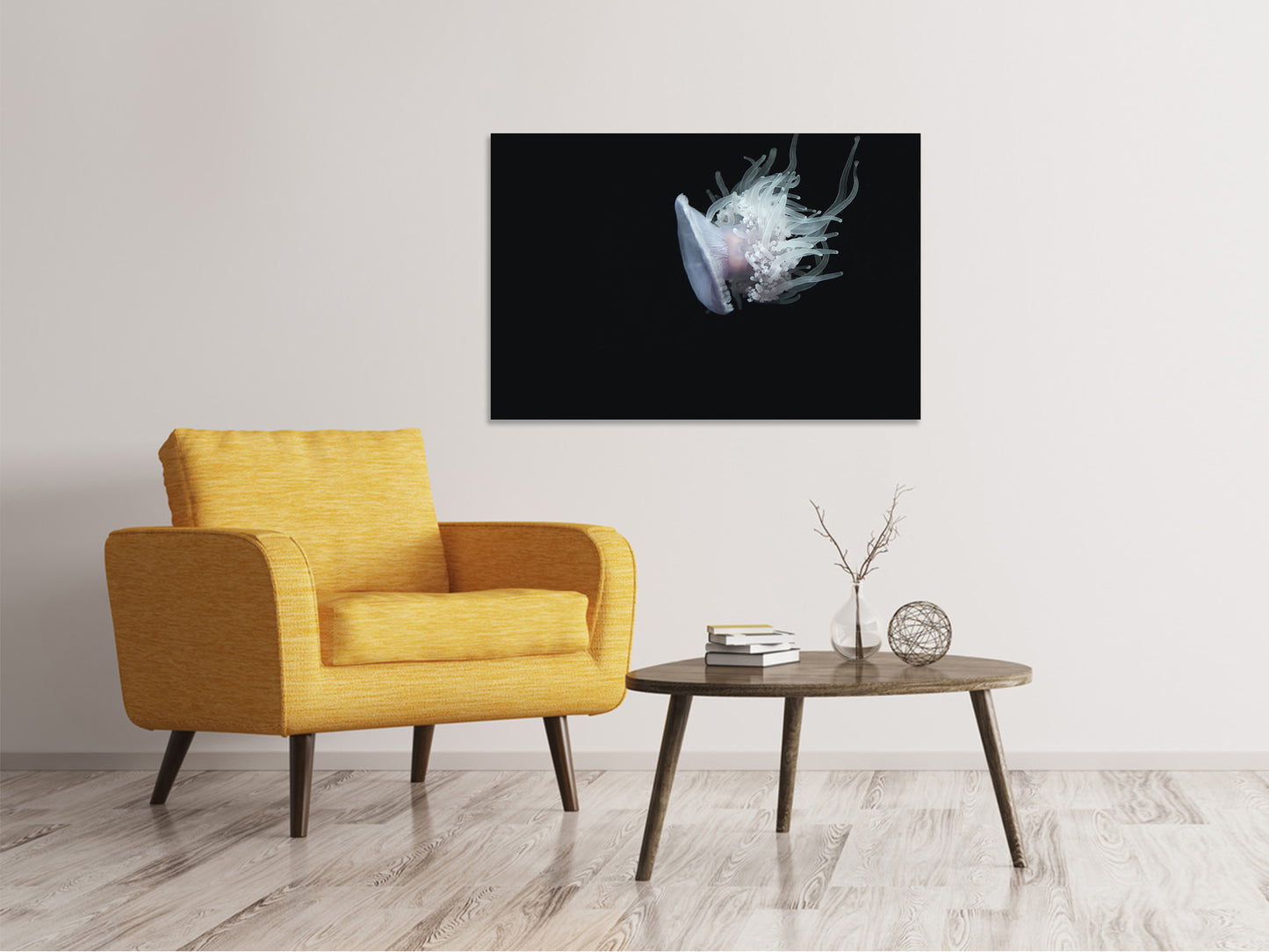 Leinwandbild Faszinierende Qualle XL