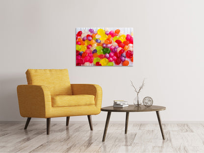 Leinwandbild Bunte Bonbons