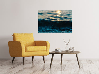 Leinwandbild Die Wasseroberfläche