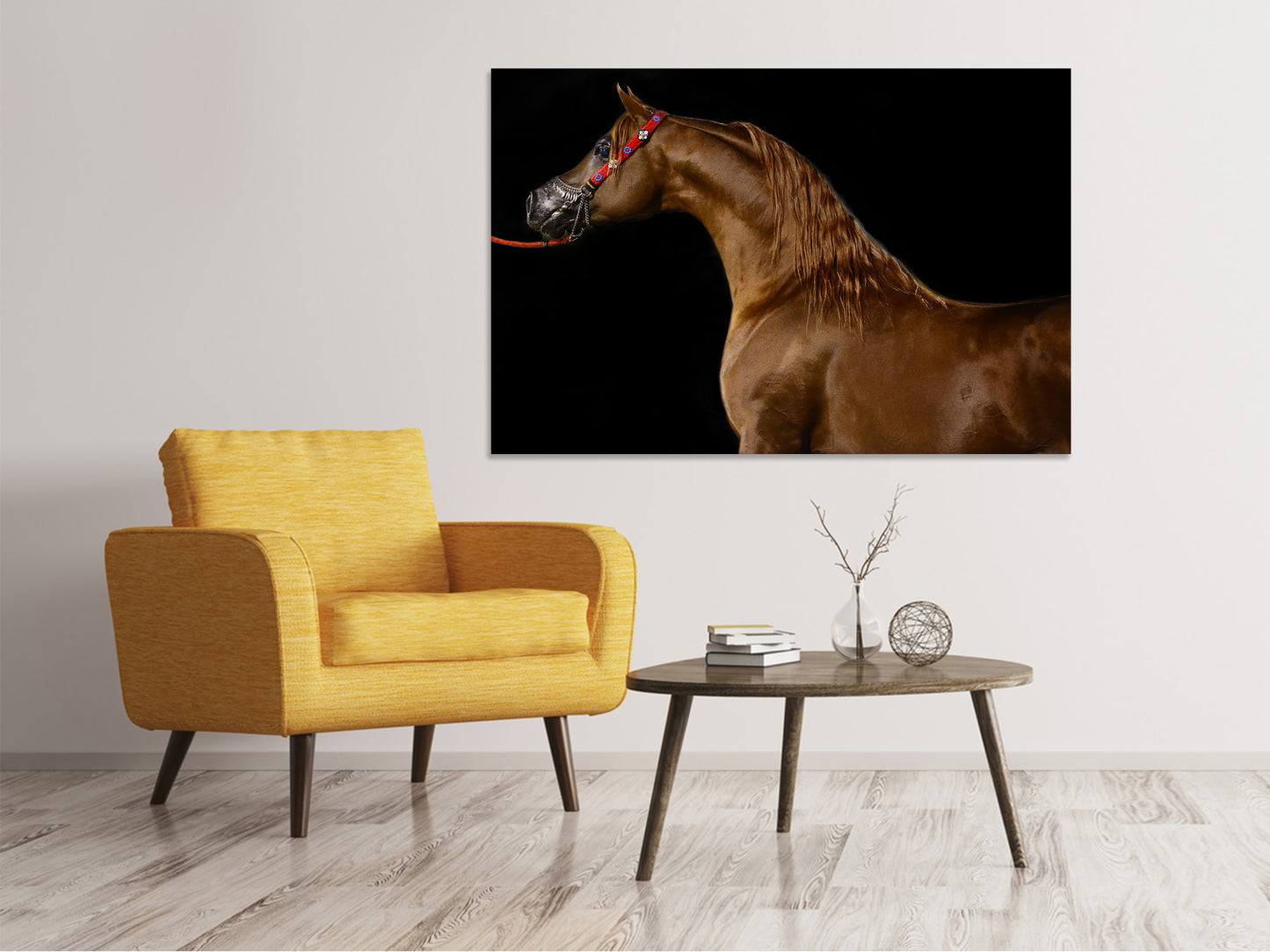 Leinwandbild Stolzes Pferd