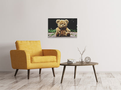 Leinwandbild Love Teddy