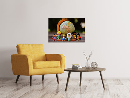 Leinwandbild Kinderwelt