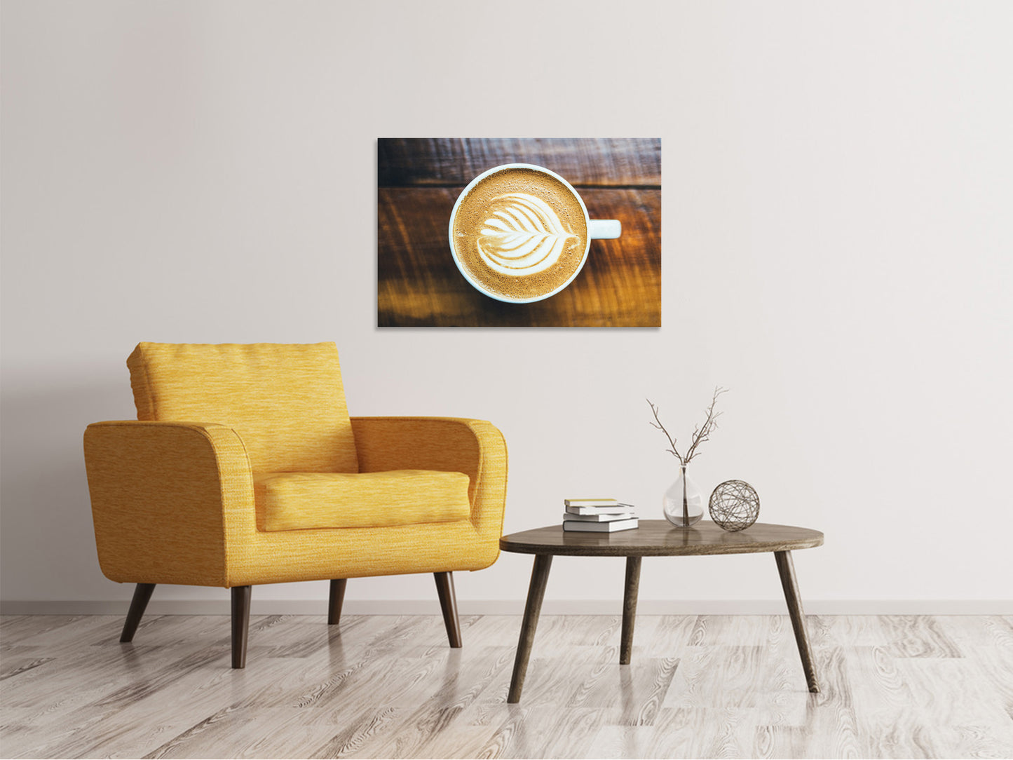 Leinwandbild Kaffee-Pause