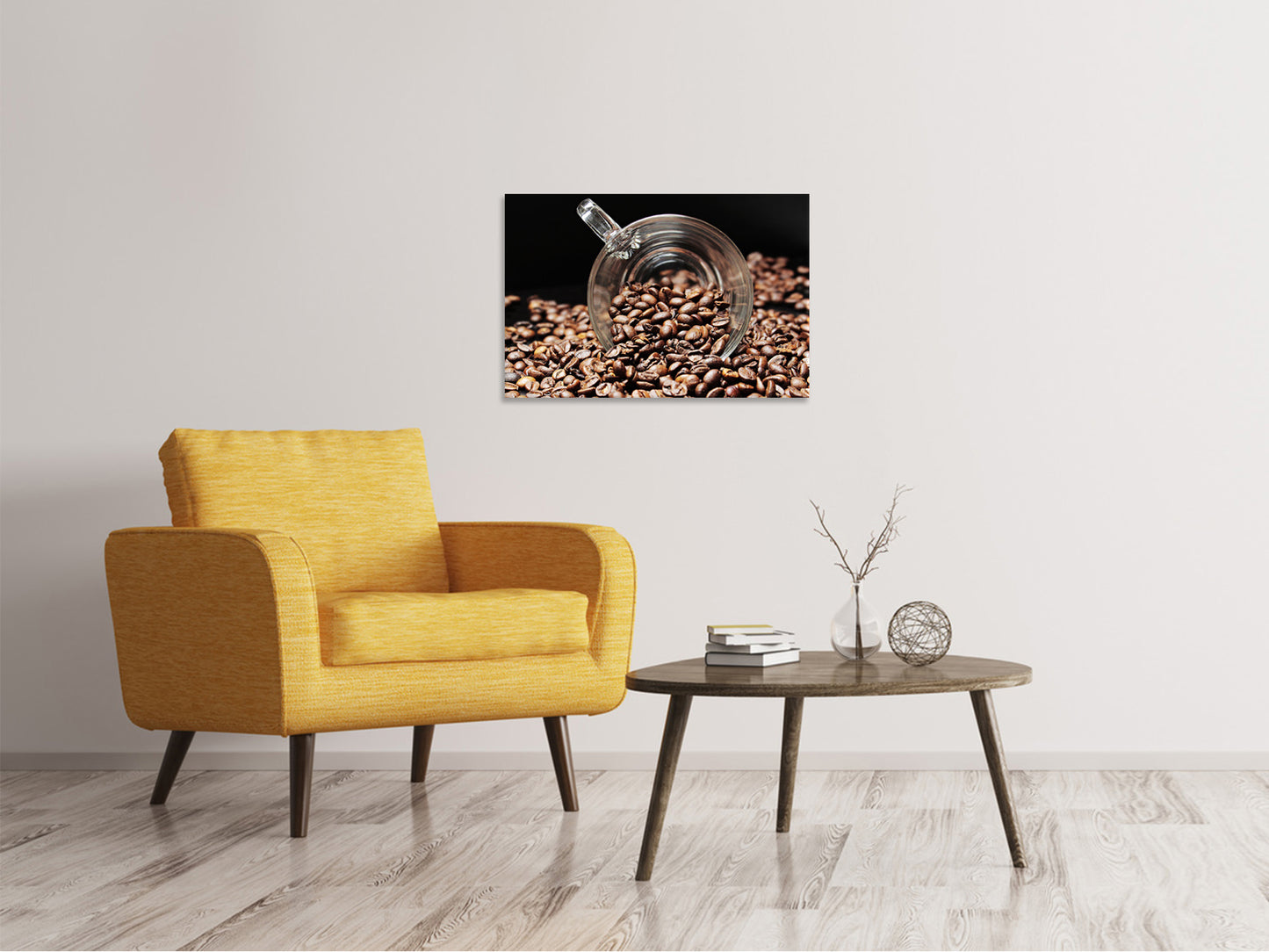 Leinwandbild Kaffeebohnen XL
