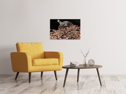 Leinwandbild Kaffeebohnen XL