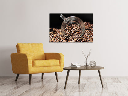 Leinwandbild Kaffeebohnen XL
