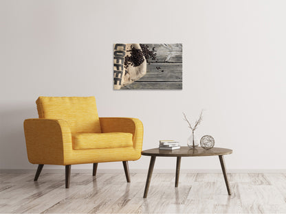 Leinwandbild Lieblings Kaffeebohnen