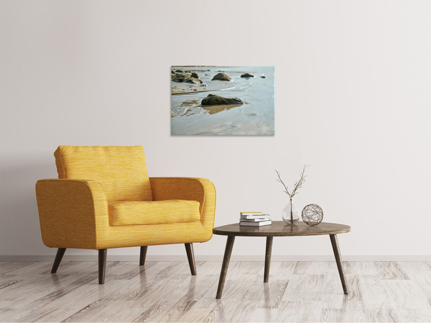 Leinwandbild Strand Momente