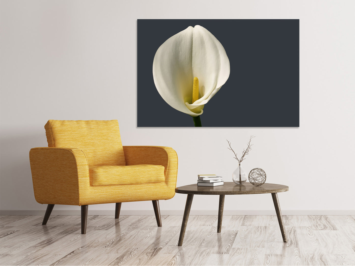Leinwandbild Stolze Calla