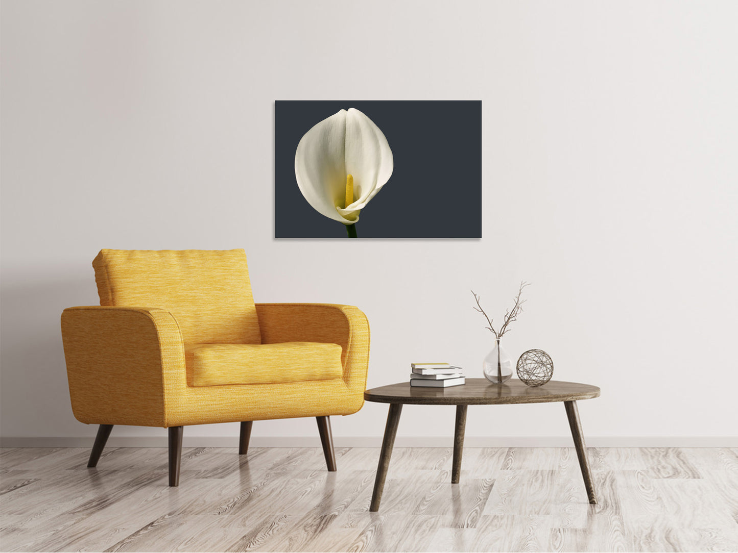 Leinwandbild Stolze Calla