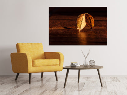 Leinwandbild Das Blatt