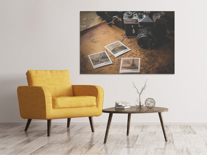 Leinwandbild Retro Reise