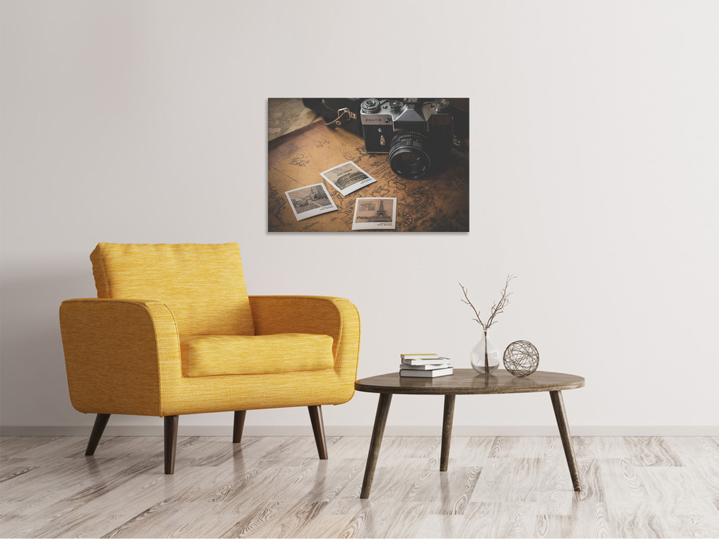 Leinwandbild Retro Reise