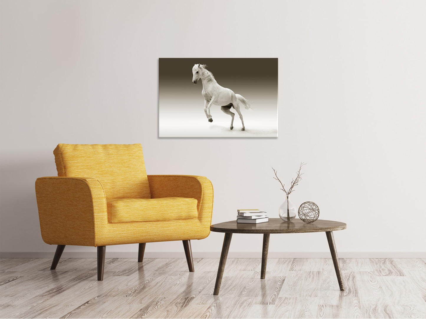 Leinwandbild Die stolze Stute