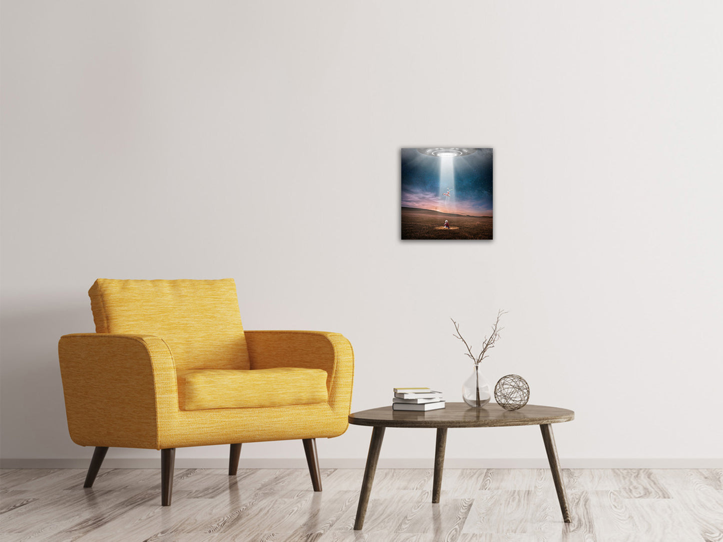 Leinwandbild Ein Ufo