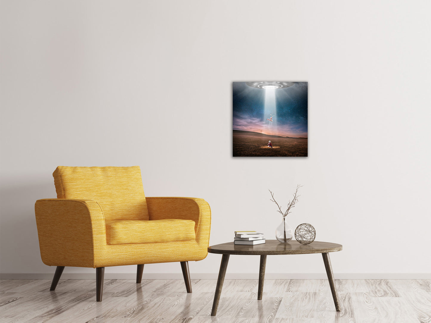 Leinwandbild Ein Ufo