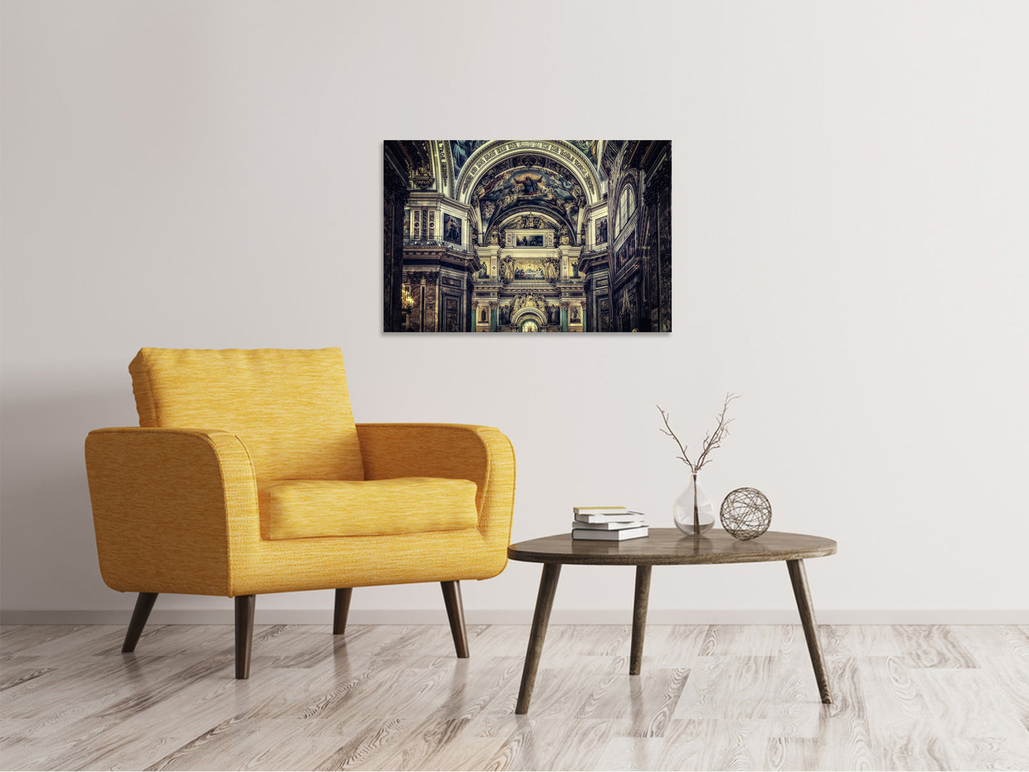 Leinwandbild Prachtvolle Kirche