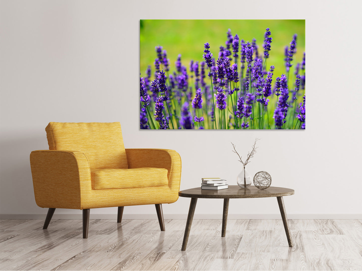 Leinwandbild Schöner Lavendel