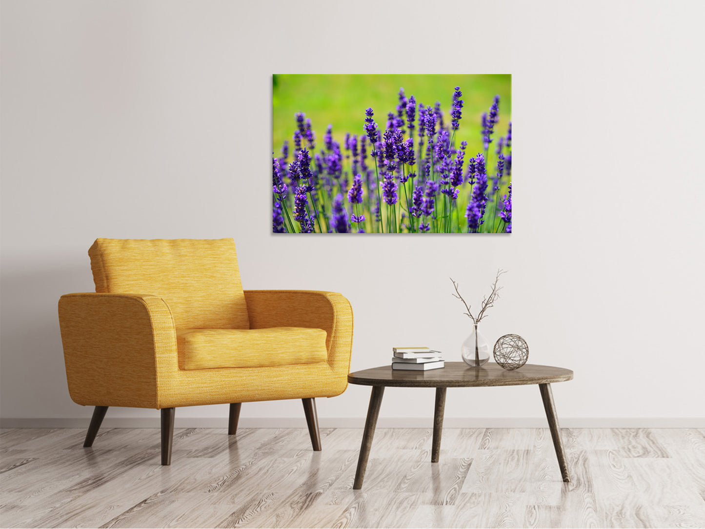 Leinwandbild Schöner Lavendel