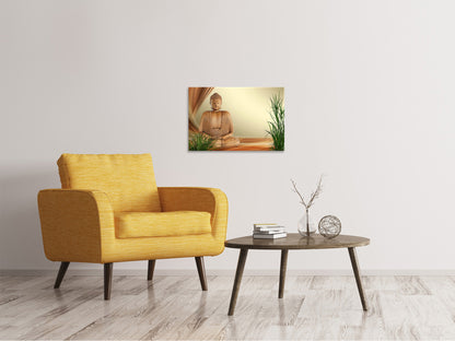Leinwandbild XL Buddha