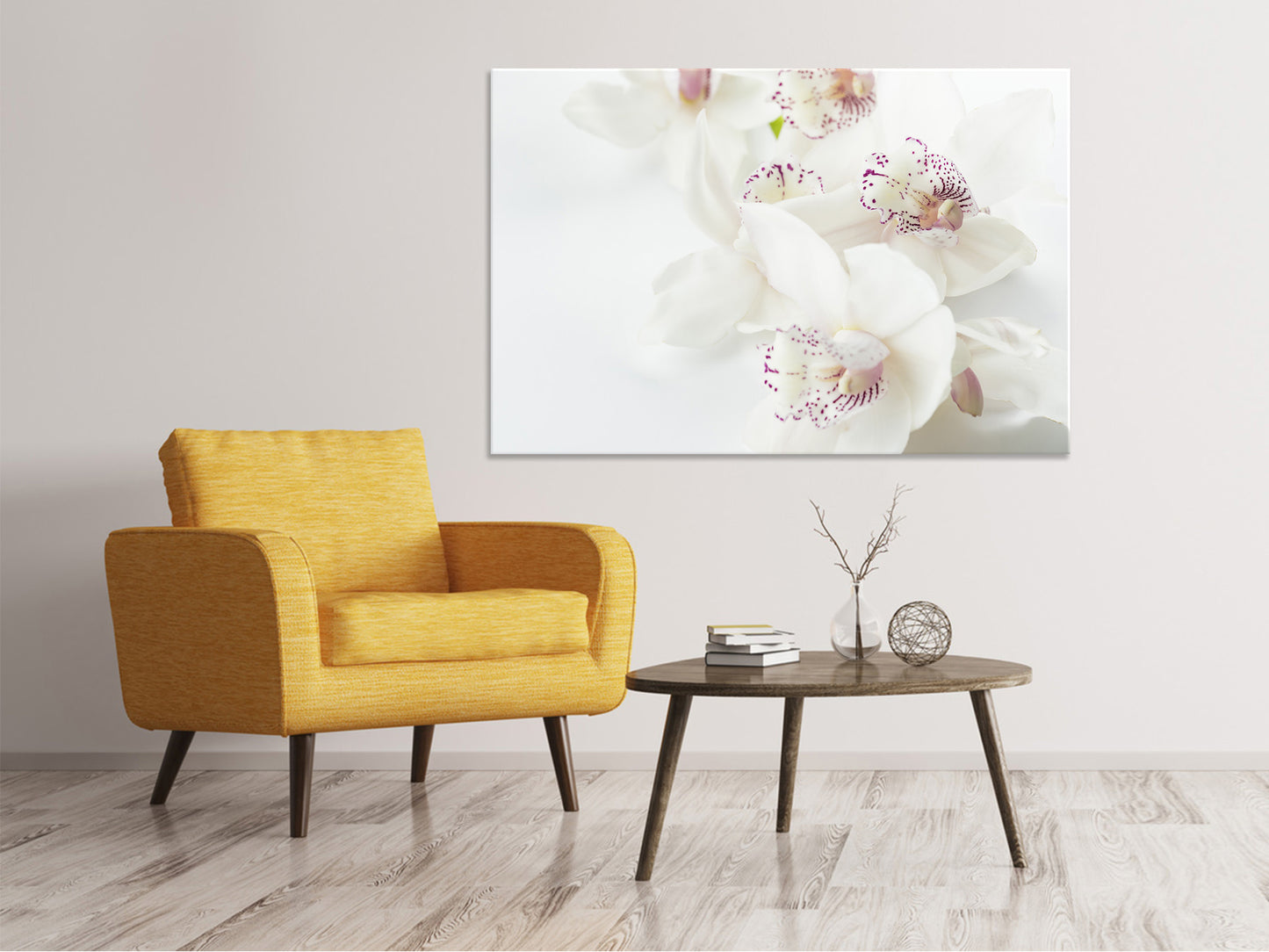 Leinwandbild Fantastische Orchideen