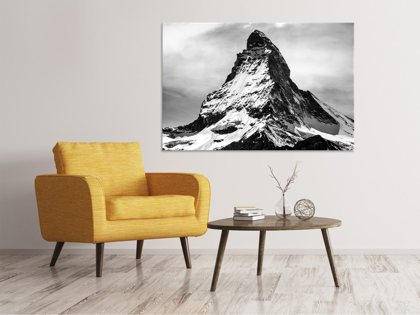 Leinwandbild Das prachtvolle Matterhorn