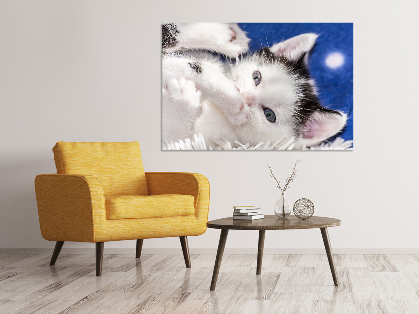 Leinwandbild Süsses Kitten