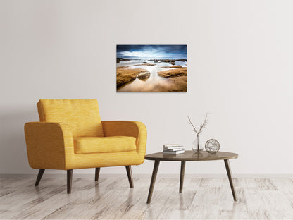 Leinwandbild Mystische Stimmung am Meer