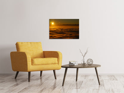 Leinwandbild Sonnenaufgang in der Natur