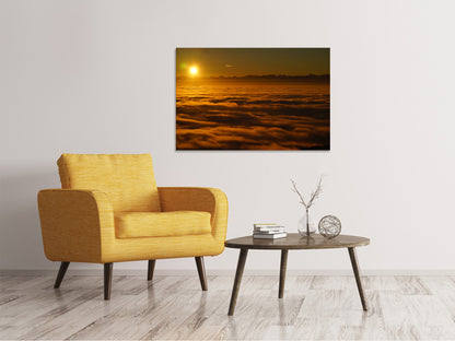 Leinwandbild Sonnenaufgang in der Natur