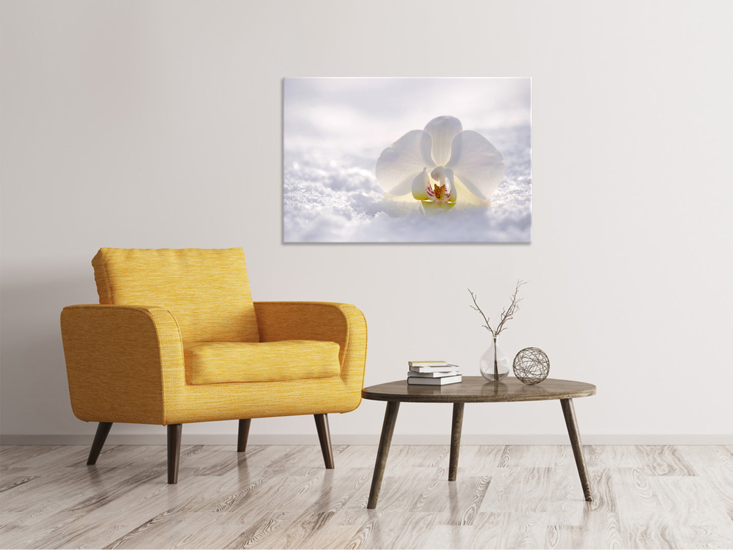 Leinwandbild Die Orchideen Blüte