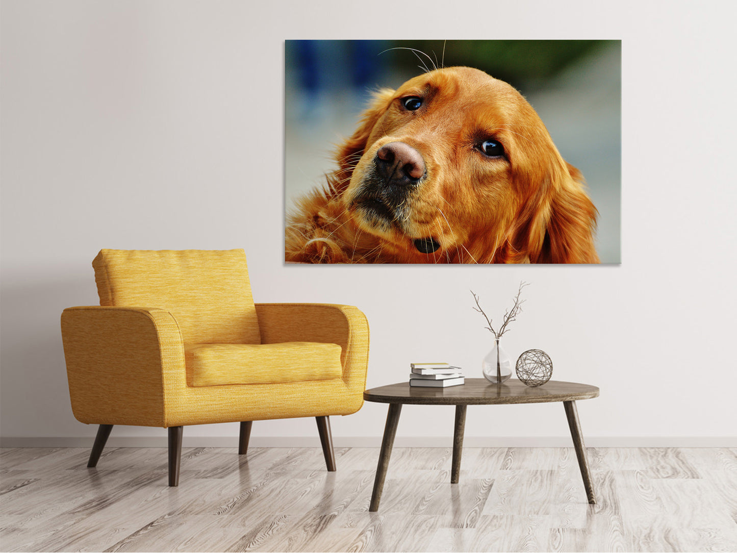 Leinwandbild Treuer Irish Setter