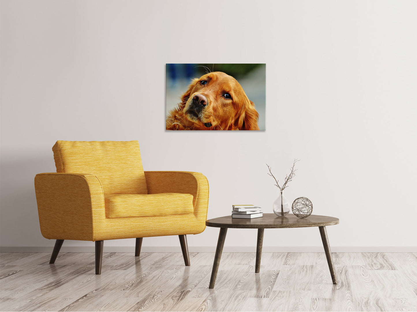 Leinwandbild Treuer Irish Setter